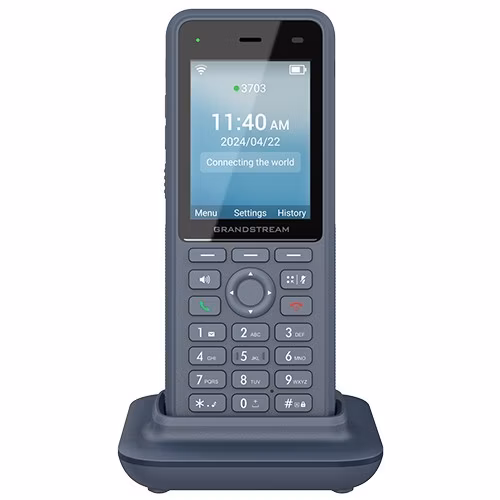 Grandstream WP836 SIP WiFi telefón, 2,8" bar. displ., 3 SIP úč., BT, USB-C, IP67