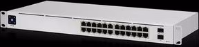 Ubiquiti UniFi Switch 24x1000Mbps, PoE 95W, 802.3af/at, 2xSFP, LCM display)