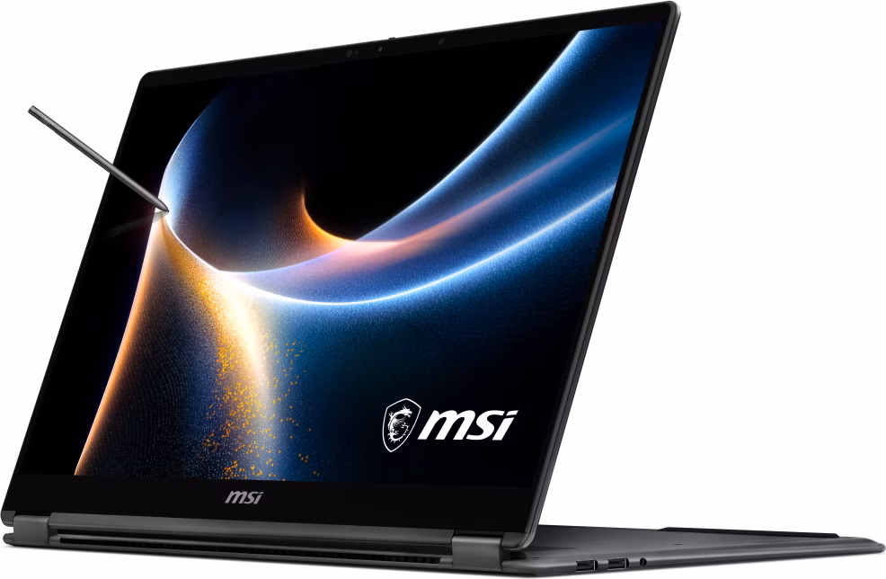 MSI Prestige 16 Flip AI+ C3MTG-025CZ/ Ultra 9 386H/ 32GB DDR5/ 2TB SSD/ Intel Graphics/ 16” 2.8K OLED/ W11P/ šedý