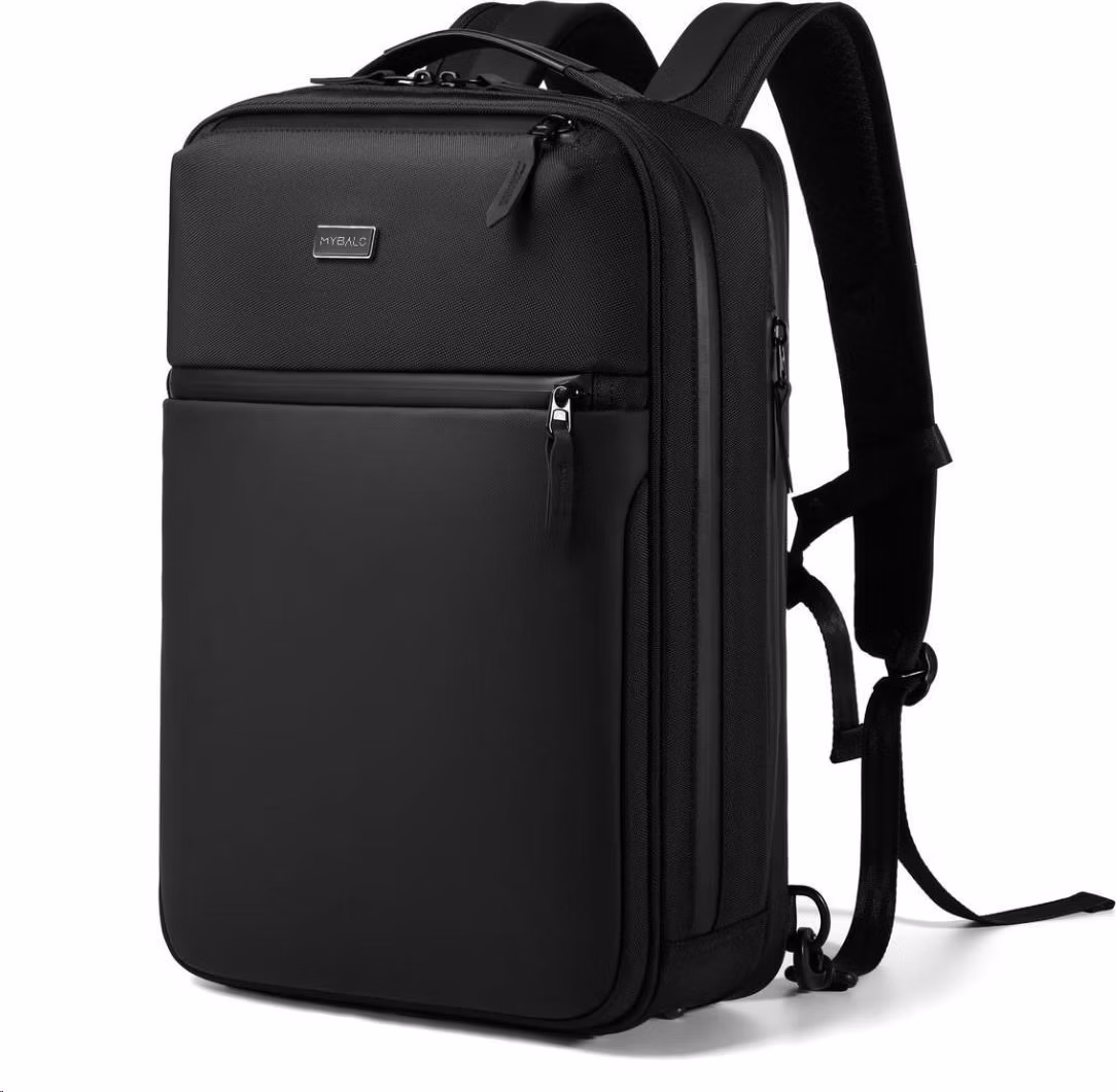 MYBALO ASTON
Perfektní volba pro minimalisty s dobrým vkusem

6 ikon:
- Nejtenčí batoh
- Elegantní
- Kapsa na notebook do 15,6"
- Kapsa na tablet do 9"
- Otevírání o 180 stupňů
- USB a USB-C port
- Drží tvar
- Voděodolný
- Skryté kapsy

Elegantní a