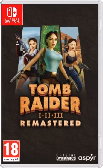 Tomb Raider I-III Remastered Starring Lara Croft CZ [NSW]