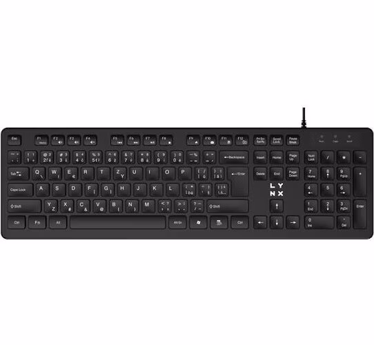 LYNX set klávesnice a myš , drátový set, USB, CZ/SK