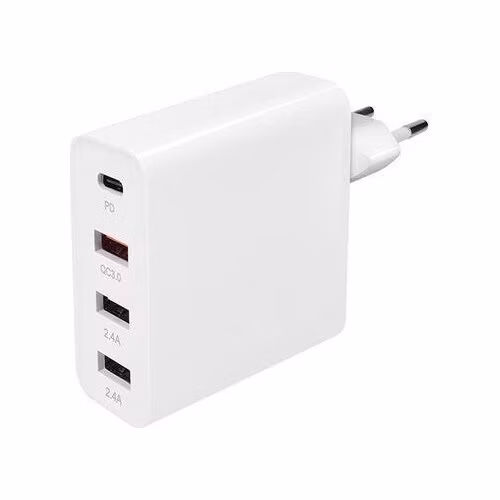 Solight adaptér 3+1, 48W, QC3.0+PD, 3x USB-A, 1x USB-C