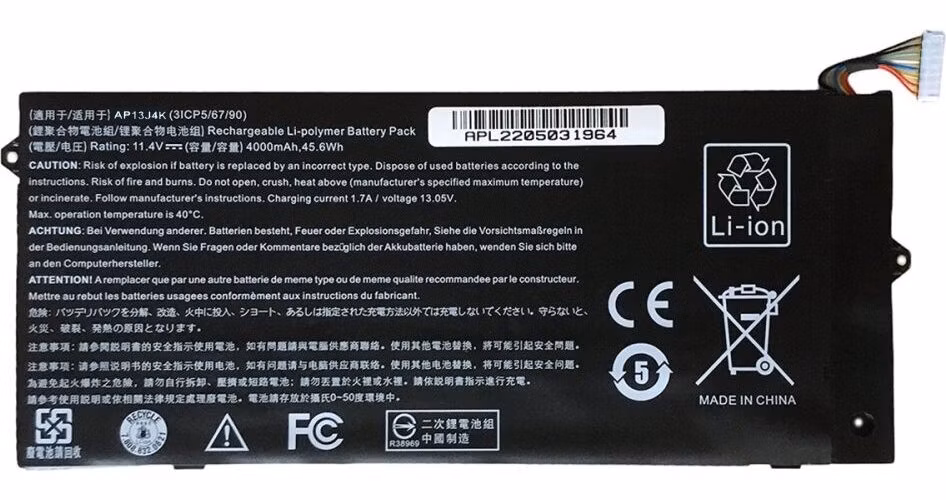 TRX baterie Acer/ 11,4V/ 4000 mAh/ pro Chromebook C720/ C720p/ C740/ neoriginální