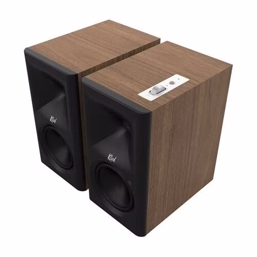 Klipsch The Fives II, aktívne reproduktory, orech