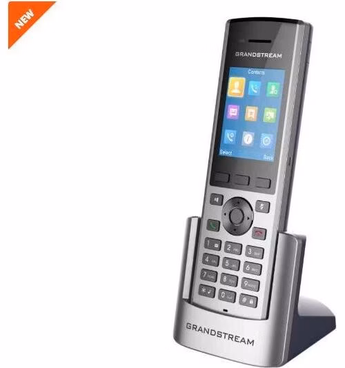Grandstream DP730 IP tel., 2,4" bar. displ., 2SIP úč., video, BT, Micro USB, HAC, Push-to-talk