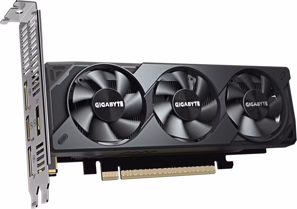 GIGABYTE GeForce RTX 5060 OC Low Profile 8G / PCI-E / 8GB GDDR7 / 1x HDMI / 3x DP
