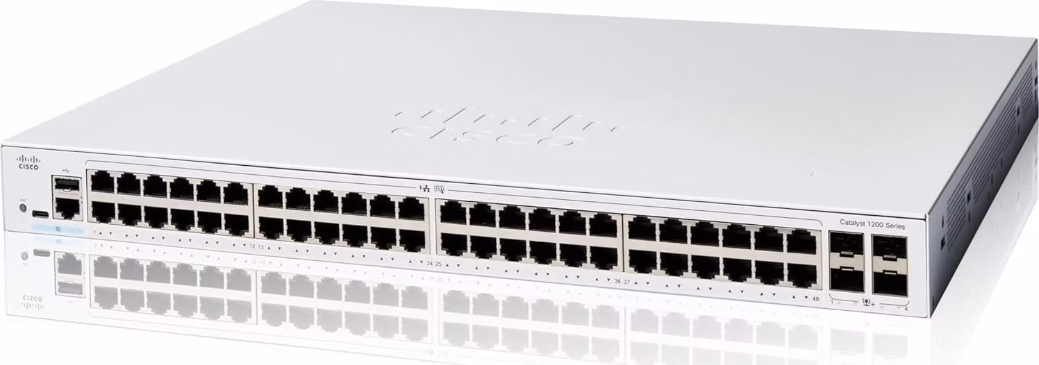 Cisco Catalyst switch C1200-48T-4X (48xGbE,4xSFP+) - REFRESH