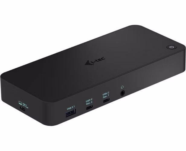 i-tec dokovací stanice USB 3.0 / USB-C / Thunderbolt/ 4K/ 2x DP/ 3x HDMI/ 2x USB-C/ 2x USB 3.0/ USB 3.1/ LAN/ PD 100W