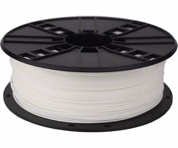 Gembird Tisková struna (filament), PLA, 1,75mm, 1kg, bílá