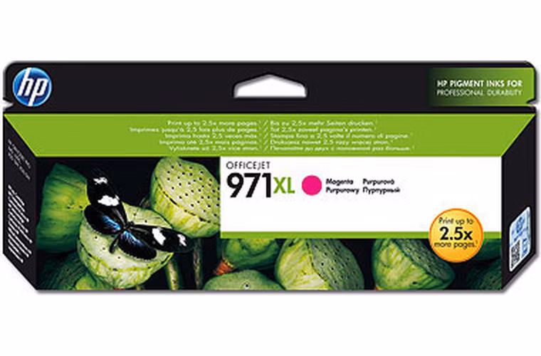 HP Ink Cartridge 971XL/Magenta/6600 stran