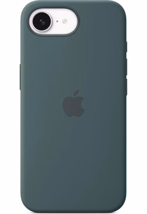 Apple iPhone 16e Silicone Case – Lake Green *Poškodený obal*
