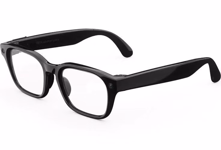 Meta Ray-Ban AI brýle Adventurer, Classic Black/Clear