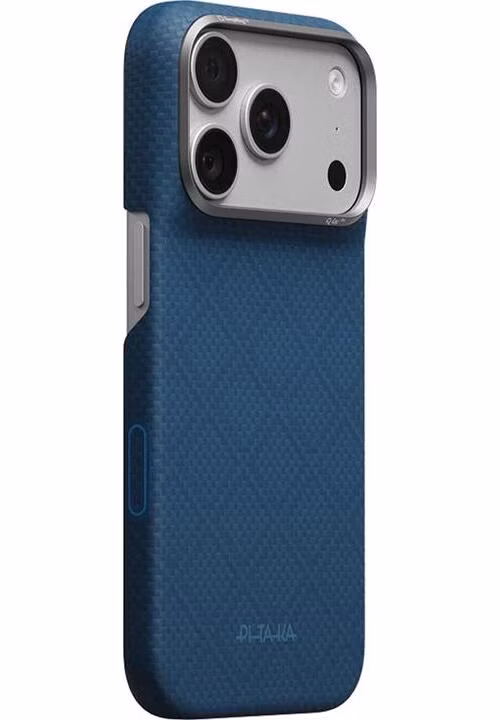 Pitaka kryt Edge Case Argyle pre iPhone 18 Pro Max - Abyss Blue