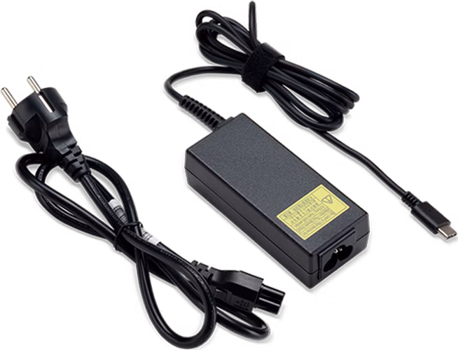 Acer napájecí adaptér pro notebook, 45W (retail balení) - pro zařízení s AC adapterem USB Type-C , PD2