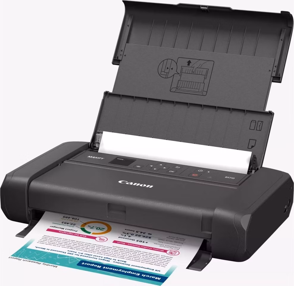 Canon MAXIFY Tiskárna BX110 s baterií - barevná