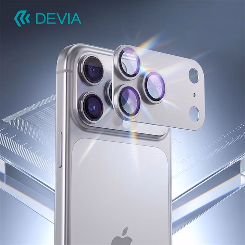 Devia Armour Series Anti-Reflection Lens Protector pre iPhone 18 Pro Max - Black
