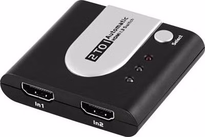 PremiumCord HDMI přepínač/ switch 2:1/ automatický/ podpora 3D/ Full HD