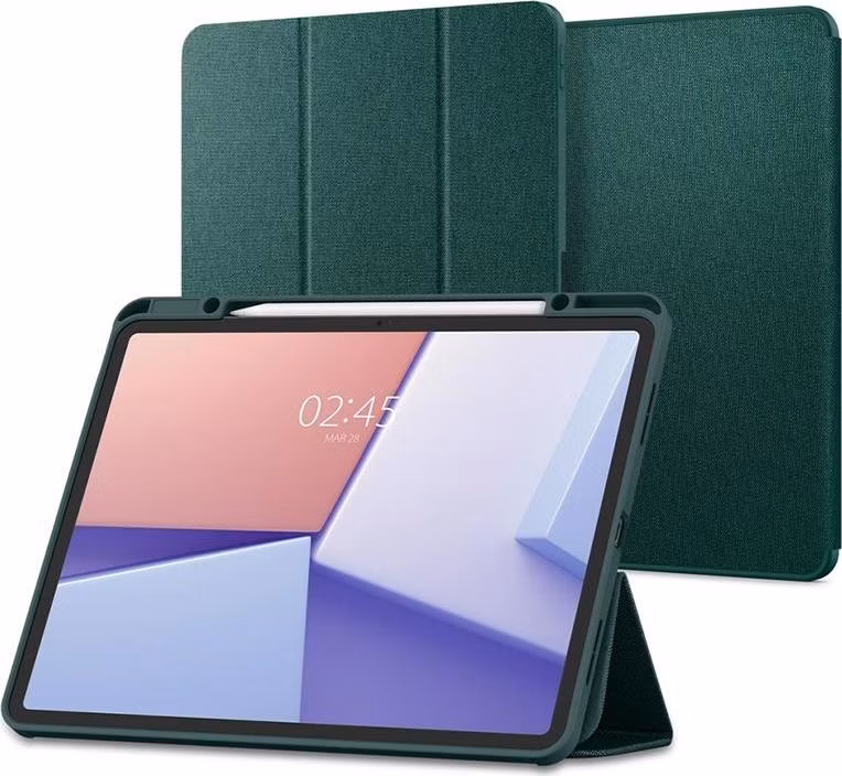 Spigen puzdro Urban Fit pre iPad Air 13" M2/M3 - Midnight Green