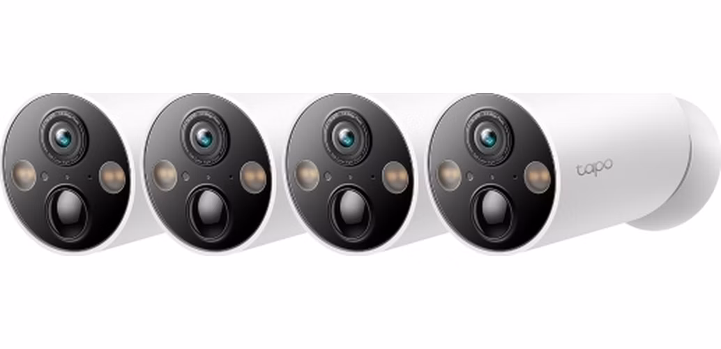 TP-Link Tapo C425(4-pack) - Venkovní IP kamera na baterii, WiFi, 4MP ( 2560 x 1440 px ) 150°, ONVIF Starlight (Color Night Vision)