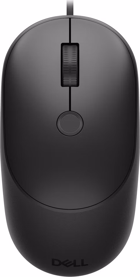 DELL myš MS526C/ optická/ drátová/ čtečka otisku prstu/ černá