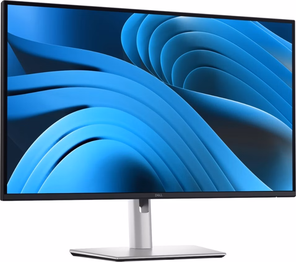 Dell P2725D 27" IPS 16:9/2560x1440/350 cd/m2/1500:1/8ms/HDMI/DP/5xUSB/Pivot/výškově nastavitelný/VESA/černý+stříbrný