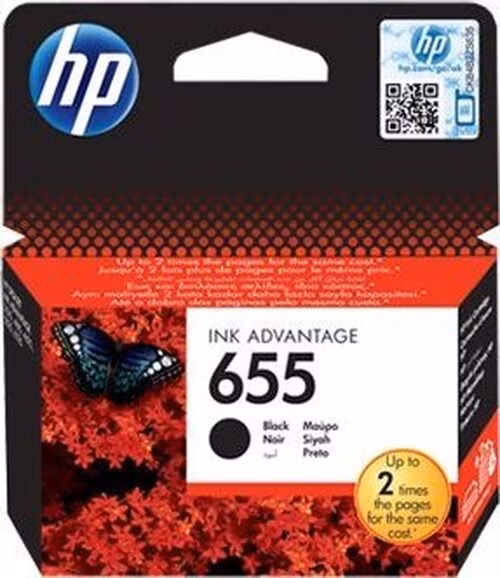 HP náplň c. 655 čierna