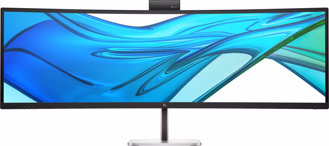 HP LCD 549pm Conferencing Monitor 49",5120x1440,VA,400nit,4000:1,5ms,DP1.4,HDMI 2.0,4xUSB,2xUSB-C140W,cam,repro, RJ45