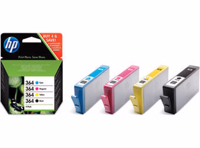 HP Ink Cartridge 364/CMYK/300/250 stran/4-pack