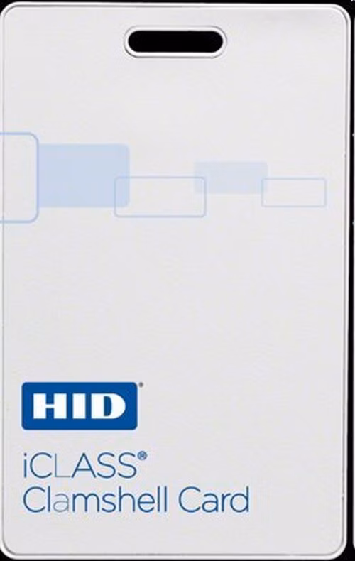 RFID karta Clamshell HID ICLASS SR CARD 2080H - bílá (security card)