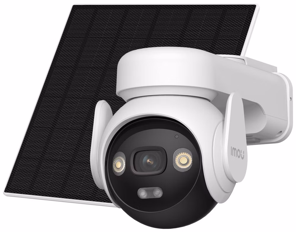 Imou IP kamera AOV PT KIT + solární panel/ PTZ/ Wi-Fi/ 4G LTE/ 5Mpix/ IP66/ objektiv 3,6mm/ IR až 20m/ bez karty/ CZ app