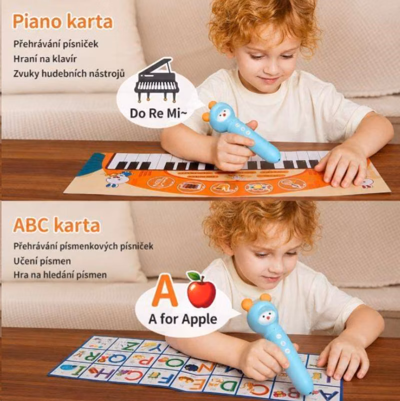 Alilo D3C Interaktivní vzdělávací čtenářské pero, EN