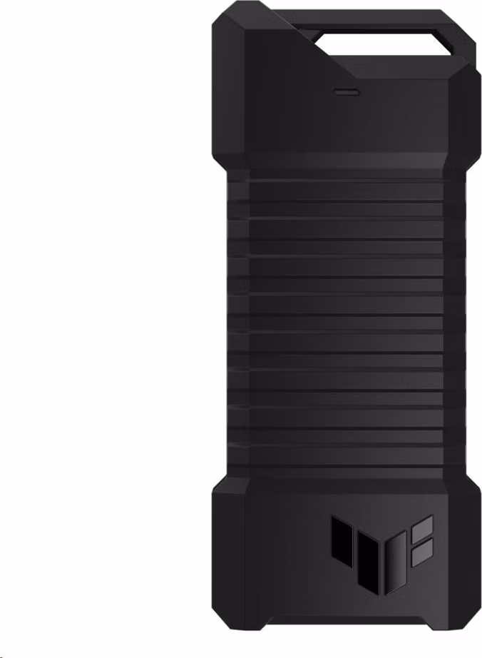 ASUS TUF GAMING A2 SSD NVME case, USB3.2 Gen 2X1, M.2 NVMe SSD kovový box, černá