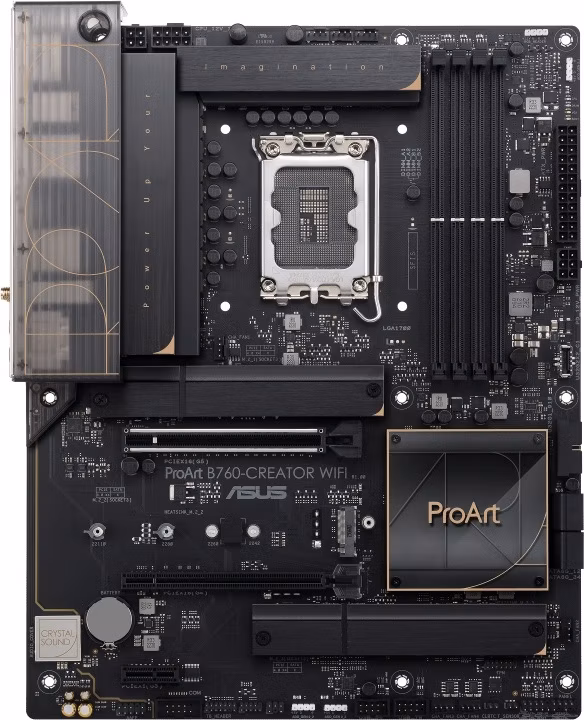ASUS MB Sc LGA1700 PROART B760-CREATOR WIFI, Intel B760, 4xDDR5, 1xDP, 1xHDMI, ATX