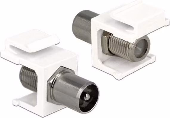 Delock Keystone Module IEC plug > F jack