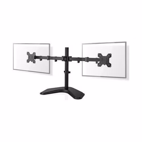 Nedis MMDOSD110BK - Stojan Monitoru | 2 Obrazovky | 15 - 32 " | 75x75 / 100x100 | Full Motion