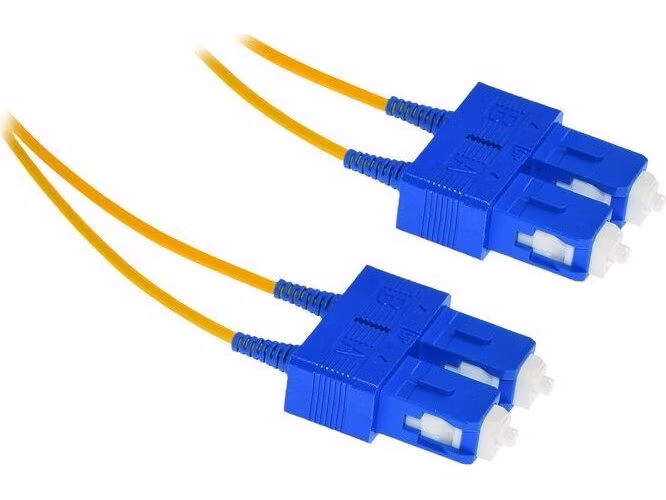 XtendLan FO patch SC-SC 0.5m 9/125, duplex, ultraflexibilní G.657.A1, LS0H, průměr 2mm, krátký vývod