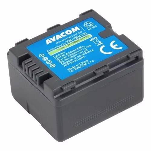 AVACOM Náhradní baterie Panasonic VW-VBN130 Li-Ion 7.2V 1100mAh 7.9Wh