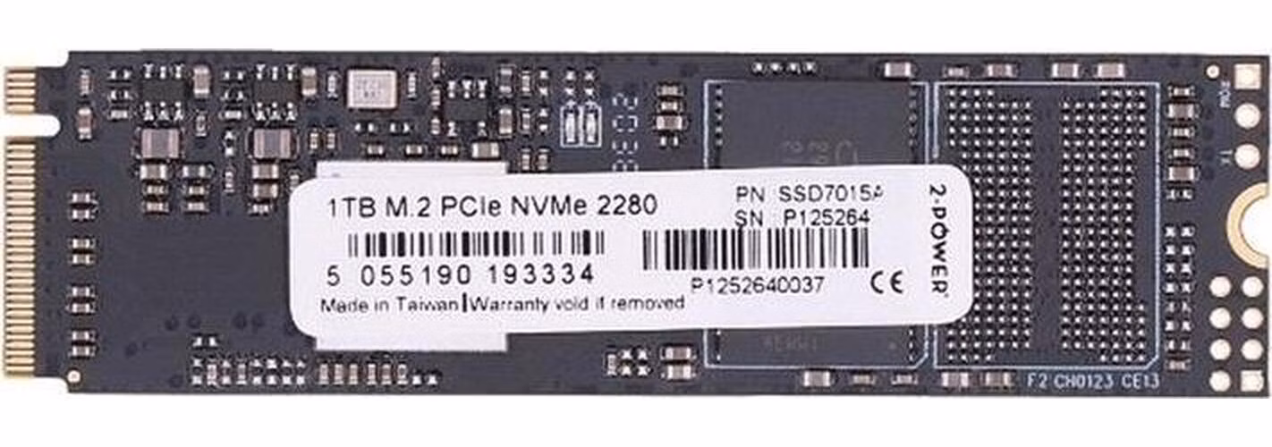 2-Power 2P-00UP736 SSD 1TB M.2 PCIe NVMe 2280