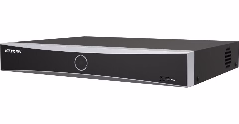 Hikvision NVR DS-7608NXI-K2/8P(D) - 8x IP/ 12Mpix/ 160Mbit/ 2x HDD/ 1x LAN/ Alarm I/O/ 8x PoE/ AcuSense