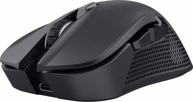 TRUST myš GXT 923 YBAR Gaming Wireless Mouse, optická, USB, černá