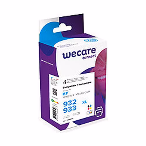 WECARE ARMOR ink sada kompatibilná s HP 932XL+933XL, C2P42AE, CMYK