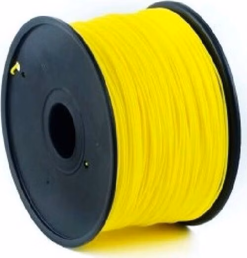 Gembird Tisková struna (filament), ABS, 1,75mm, 1kg, žlutá
