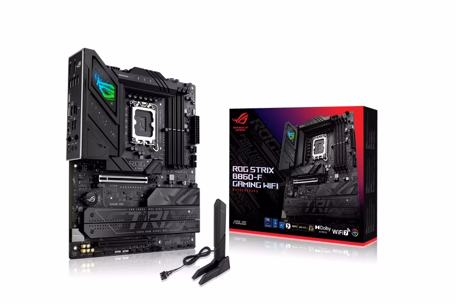 ASUS MB Sc LGA1851 ROG STRIX B860-F GAMING WIFI, Intel B860, 4xDDR5, 1xThunderbolt, 1xDP, 1xHDMI, WiFi, ATX