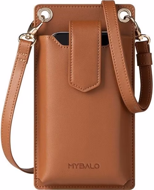 MYBALO Melissa minimalistická crossbody taška na telefon a peněženka v jednom