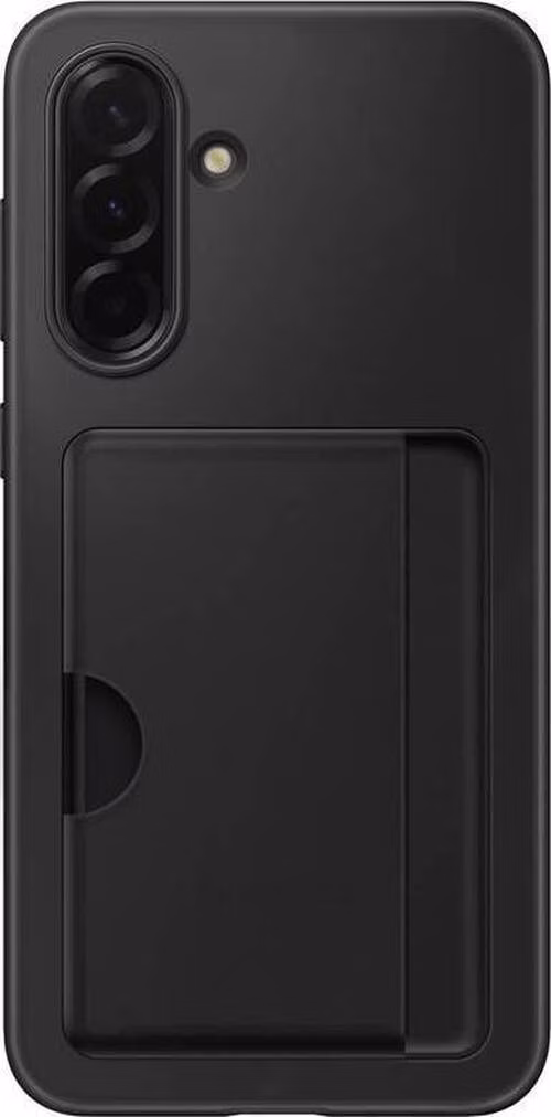 Samsung Zadný kryt s vreckom na kartu pre Galaxy A36 Black