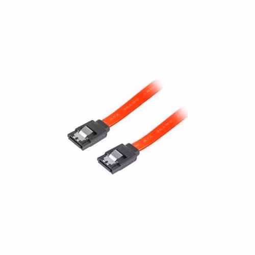 LANBERG SATA II datový kabel (3GB/S) F / F 30cm, kovová západka, červený
