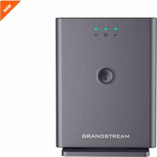Grandstream DP752 IP DECT zákl. stanice, max. 5ruček, HD voice, 10 SIP účt., 5soub. hovorů