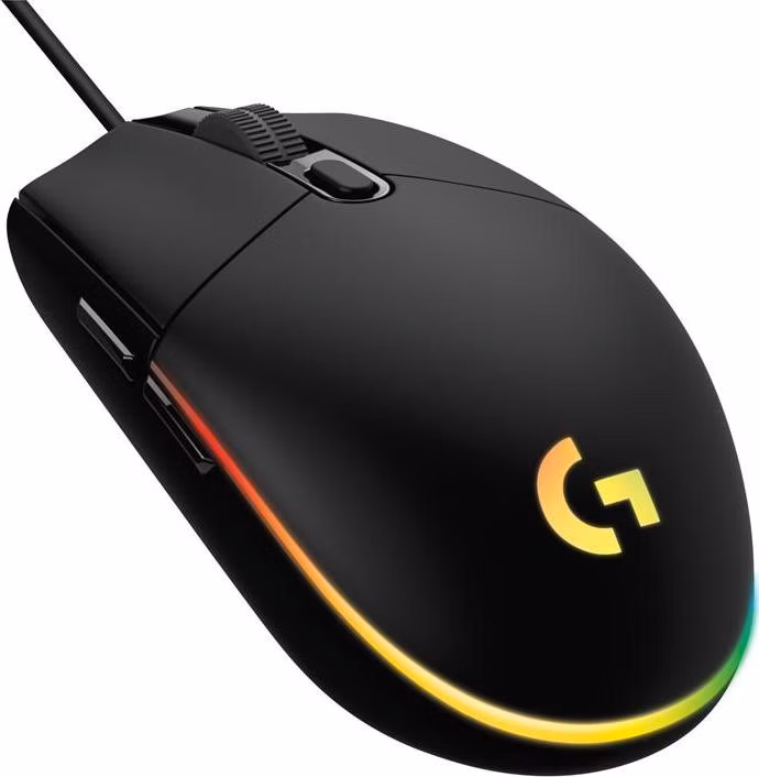 Logitech herní myš G102 LIGHTSYNC/ optická/ 6 tlačítek/ 8000dpi/ USB/ černá