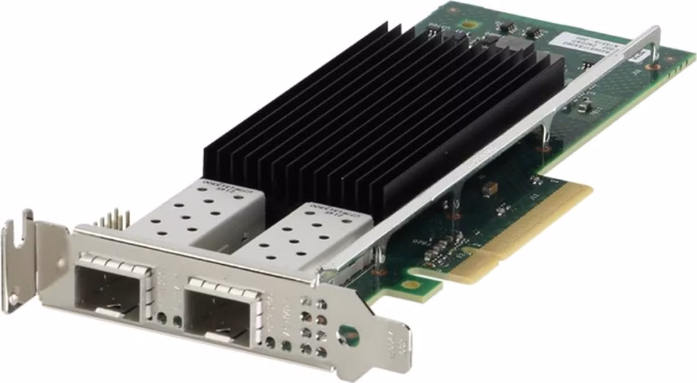DELL Intel E810-XXV/ 2-portová síťová karta/ 25GbE SFP28/ RJ45/ PCIe/ low profile/ poloviční výška